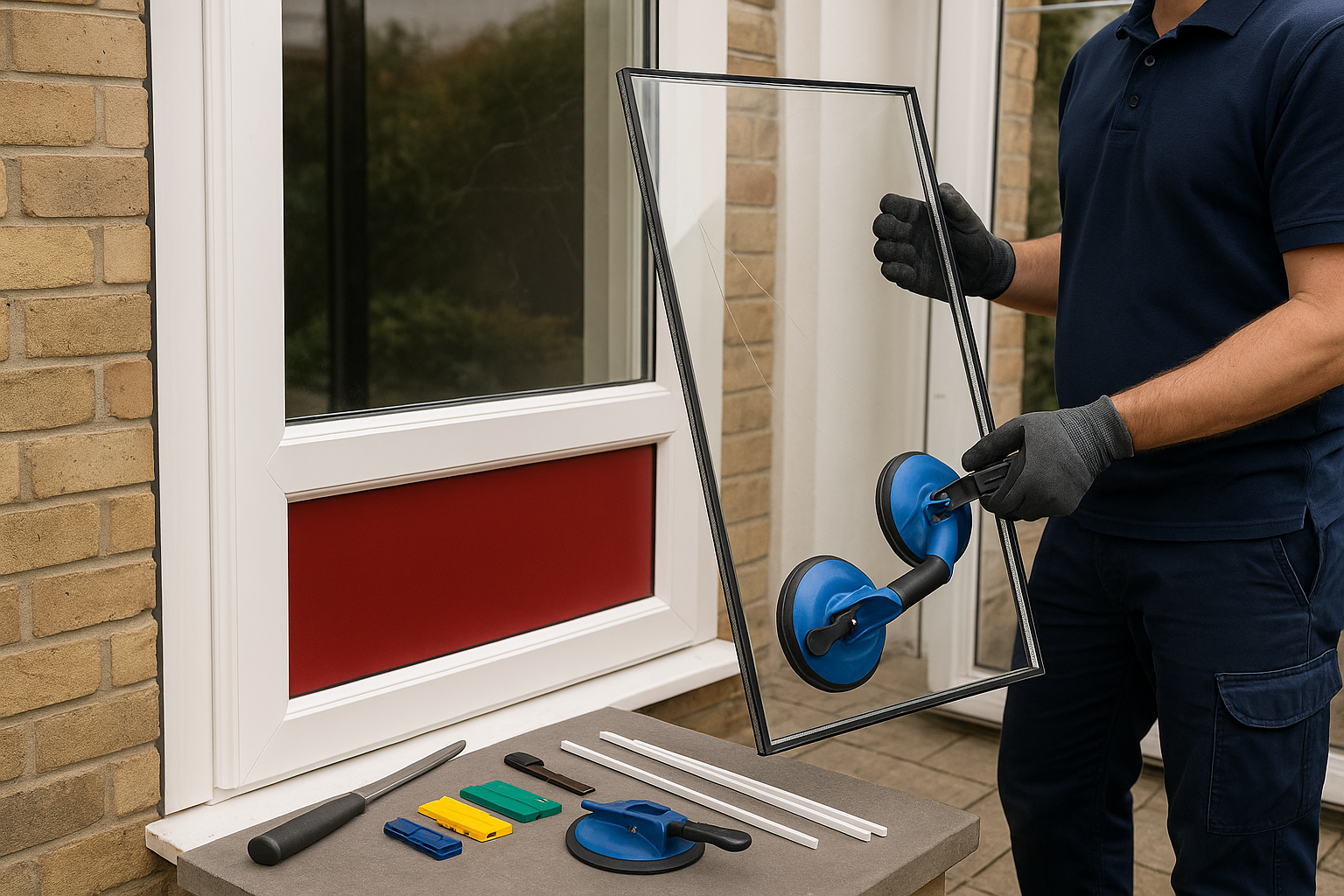Door Glass Replacement in Brockley service image